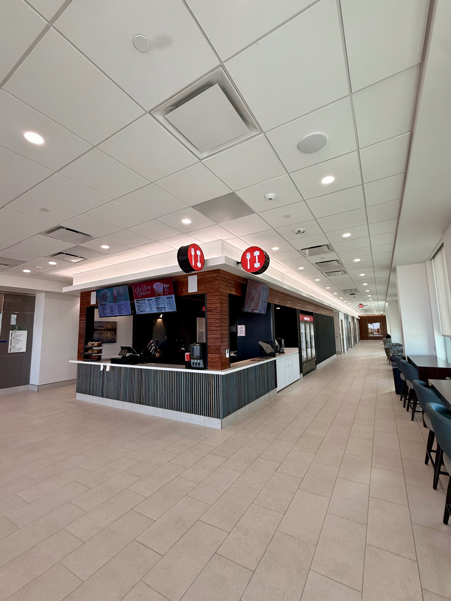 Fork to Fit Kitchen inside the UT Health RGV Cancer & Surgery Center
